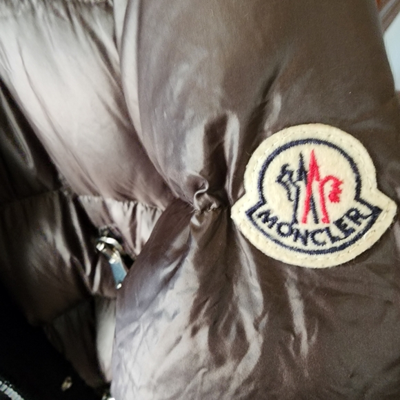 MONCLER BLACK PUFFER JACKET MID LENGTH W DRAWSTRING WAIST DOUDOUNE ELASTIQUE - Picture 6 of 16